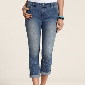 Chico's So Slimming Crop pants - size 1 (10/12)